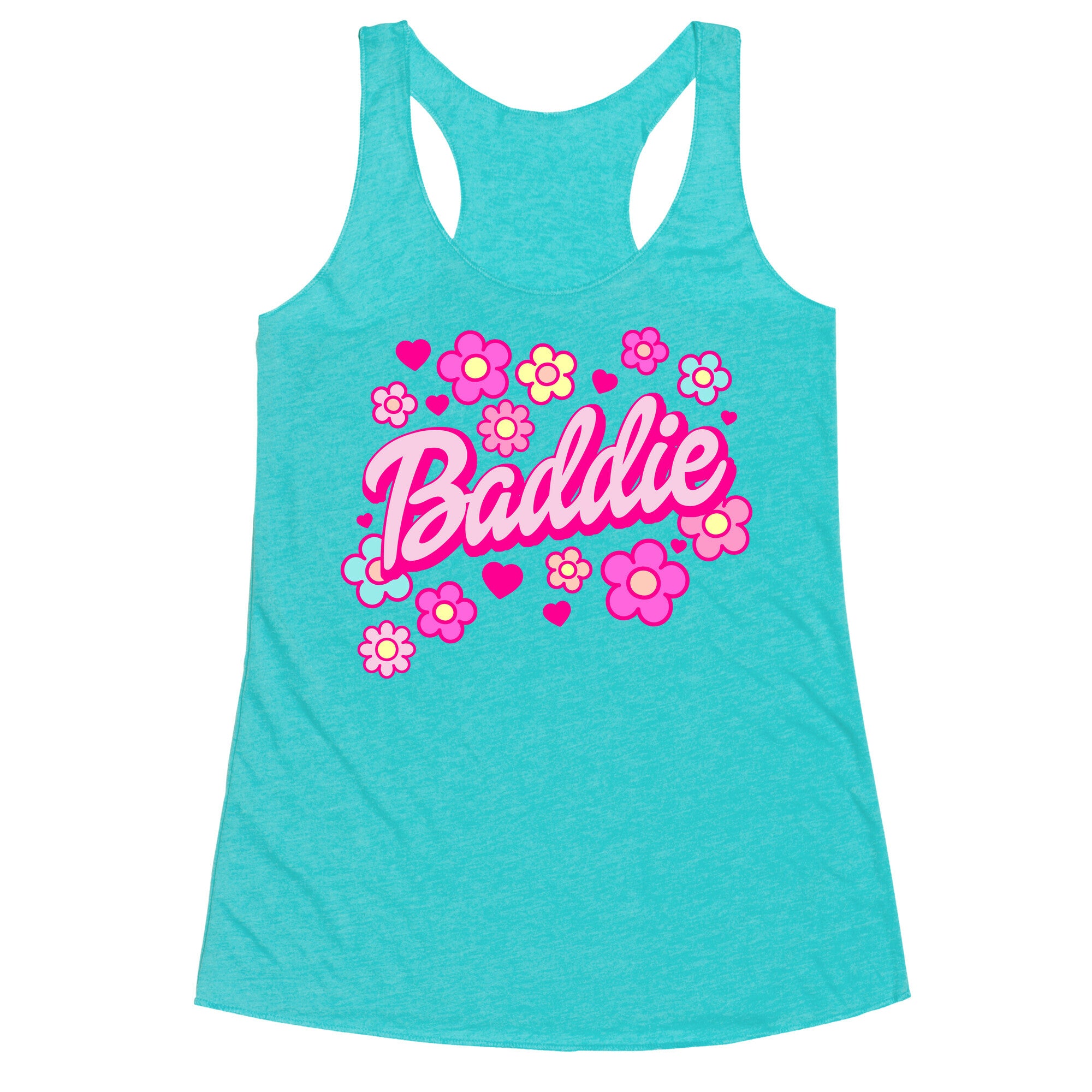 Baddie Barbie Parody Racerback Tank